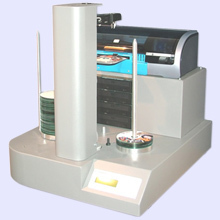 CopyDisc 4 Puma robot - inkjet printen kopieren dvd cd snelle puma diskprinter robot copydisc hp inkt